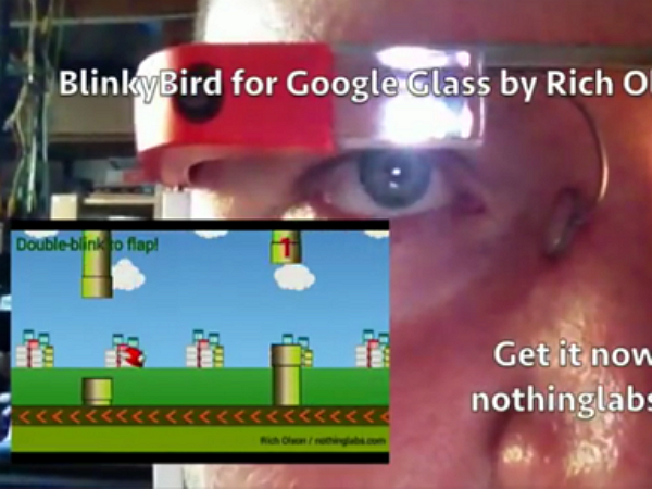 在Google眼鏡上玩Flappy Bird？這要多好的「眼力」啊！