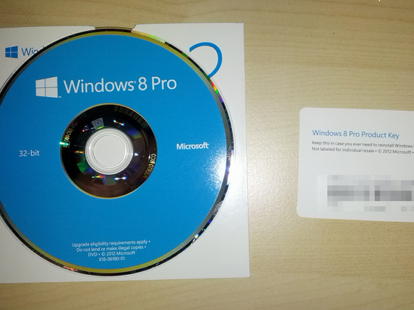 免換序號，新機用Windows 8金鑰全新安裝8.1