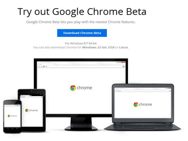 終於來了! Chrome推出64-bit版 beta開放下載