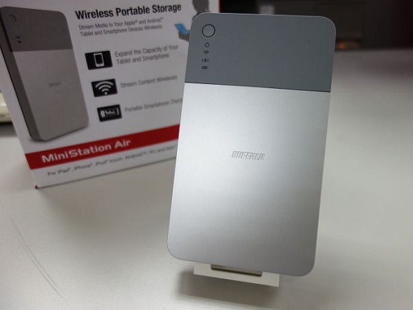 Buffalo HDW-PDU3：是Wi-Fi無線雲端硬碟，也是行動電源