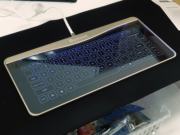 全玻璃觸控鍵盤，Bastron Ultra Slim Glass Full Touch Control Keyboard Bs2