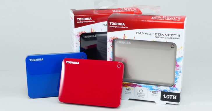 美型出擊，新款 Toshiba Canvio Connect II 實測