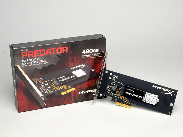 Kingston HyperX Predator PCIe SSD 實測，PCIe 2.0 x4 設計方案給你 1.4GB/s 高速