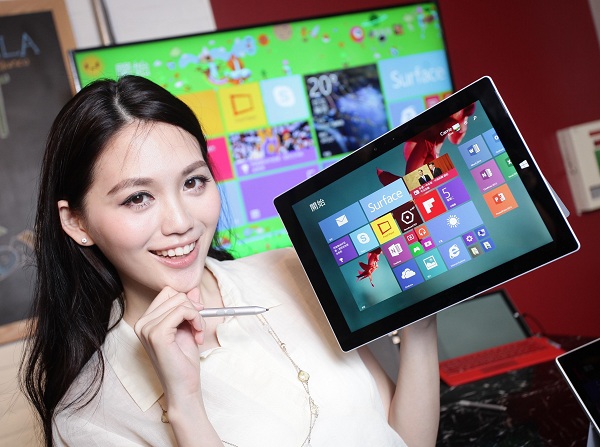 微軟 Surface 3 全球同步開賣，入門款 16,888 元、高階款 21,888 元