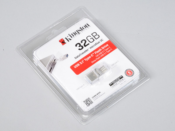 Kingston DataTraveler microDuo 3C，USB 3.1 Type-C 雙頭龍隨身碟實測