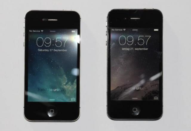 兩代iOS搭載iPhone 4s比拼