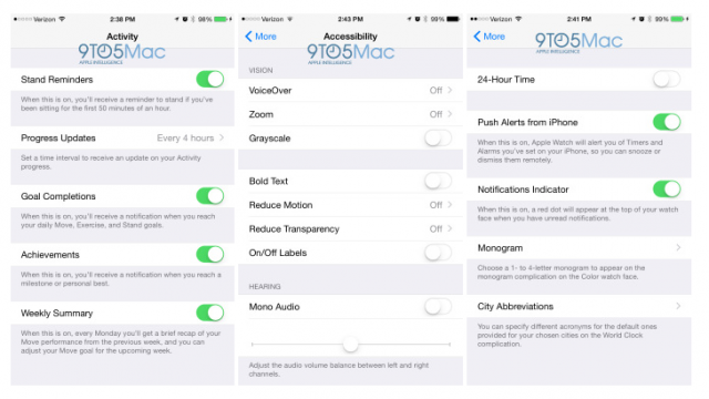 Apple Watch的好「伴侶」，藏在iOS 8.2 beta 4之中