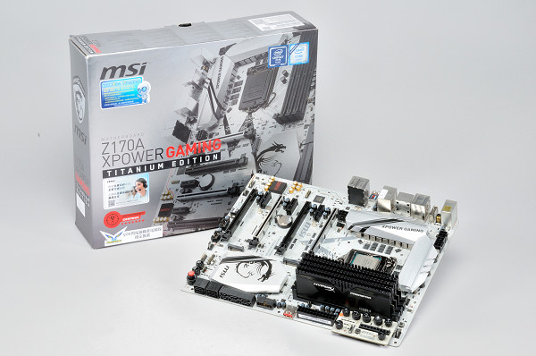 MSI Z170A XPower Gaming Titanium Edition：銀白色電競超頻主機板