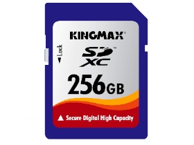 【Computex 2010】誰人比我大？Kingmax發表256GB SDXC卡