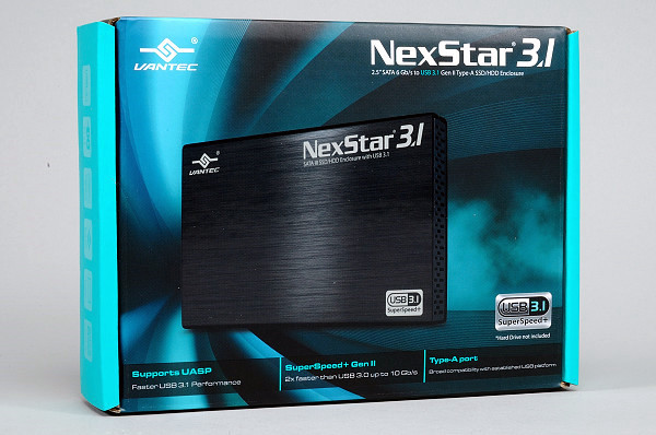 Vantec NexStar 3.1：2.5 吋 USB 3.1 Gen 2 硬碟外接盒實測