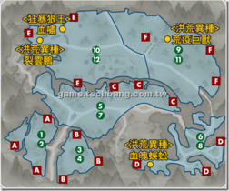 【劍狐傳奇】【劍狐傳奇】地圖與怪物－芙蓉谷