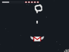 Galactic Inbox：HTML5 特製 Gmail 戰鬥機