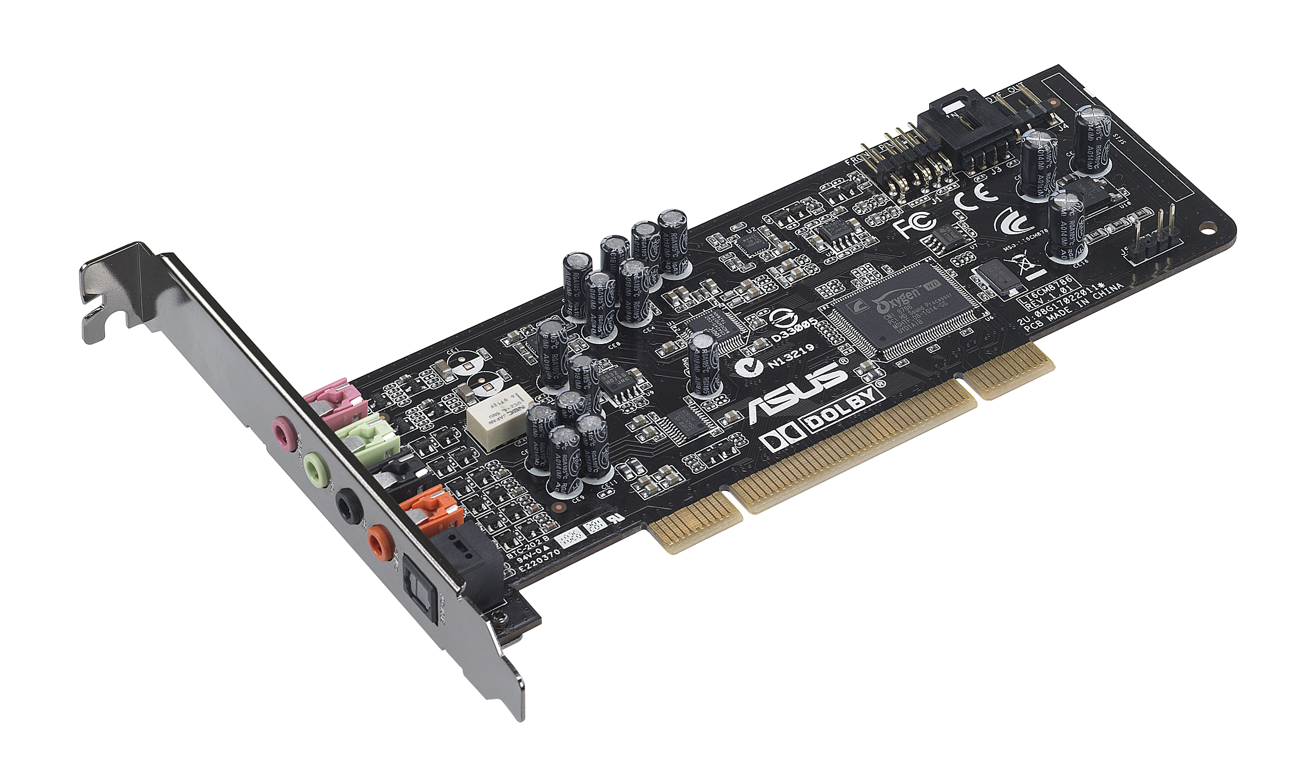 ASUS Xonar DG 次世代PCI 5.1與Headphone Amp音效卡