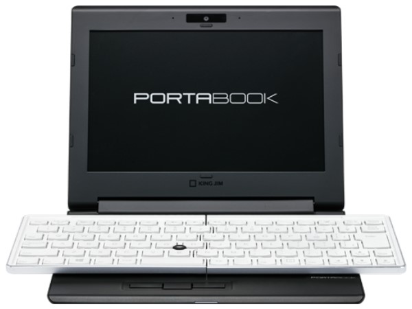 8 吋小筆電搭配旋轉鍵盤，Portabook XMC10 讓打字不再卡卡