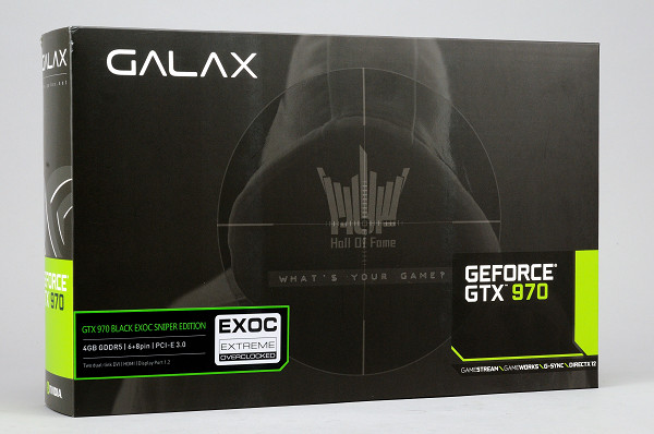 低噪音化超頻顯示卡，Galax GeForce GTX 970 Black EXOC Sniper Edition 實測