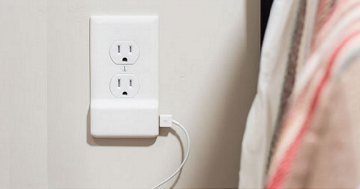 只需3步驟， SnapPower 就能為傳統插座加上 USB 充電插槽