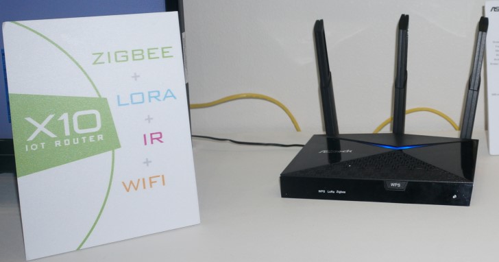 ASRock推出X10物聯網無線路由器，整合Zigbee與LoRa等協定