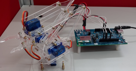 【Intel Edison】開發板製作簡易的4軸機器手臂