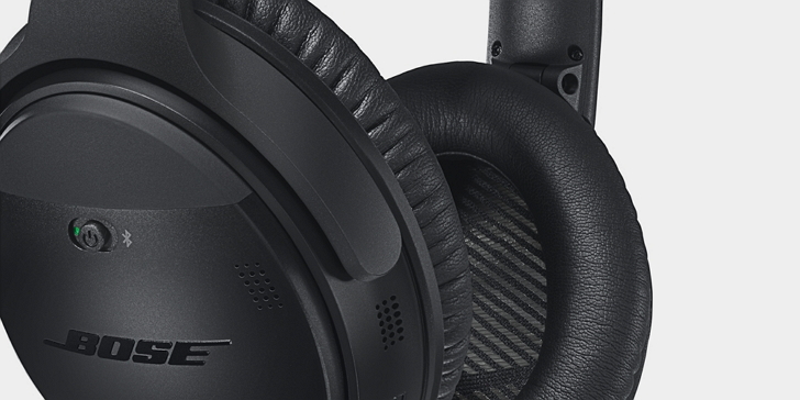 BOSE推出新款抗降噪耳機QuietComfort 35，無線且降噪功能更強大
