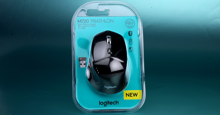 跨平台連線、切換使用，Logitech M720 Triathlon 多工無線滑鼠試用