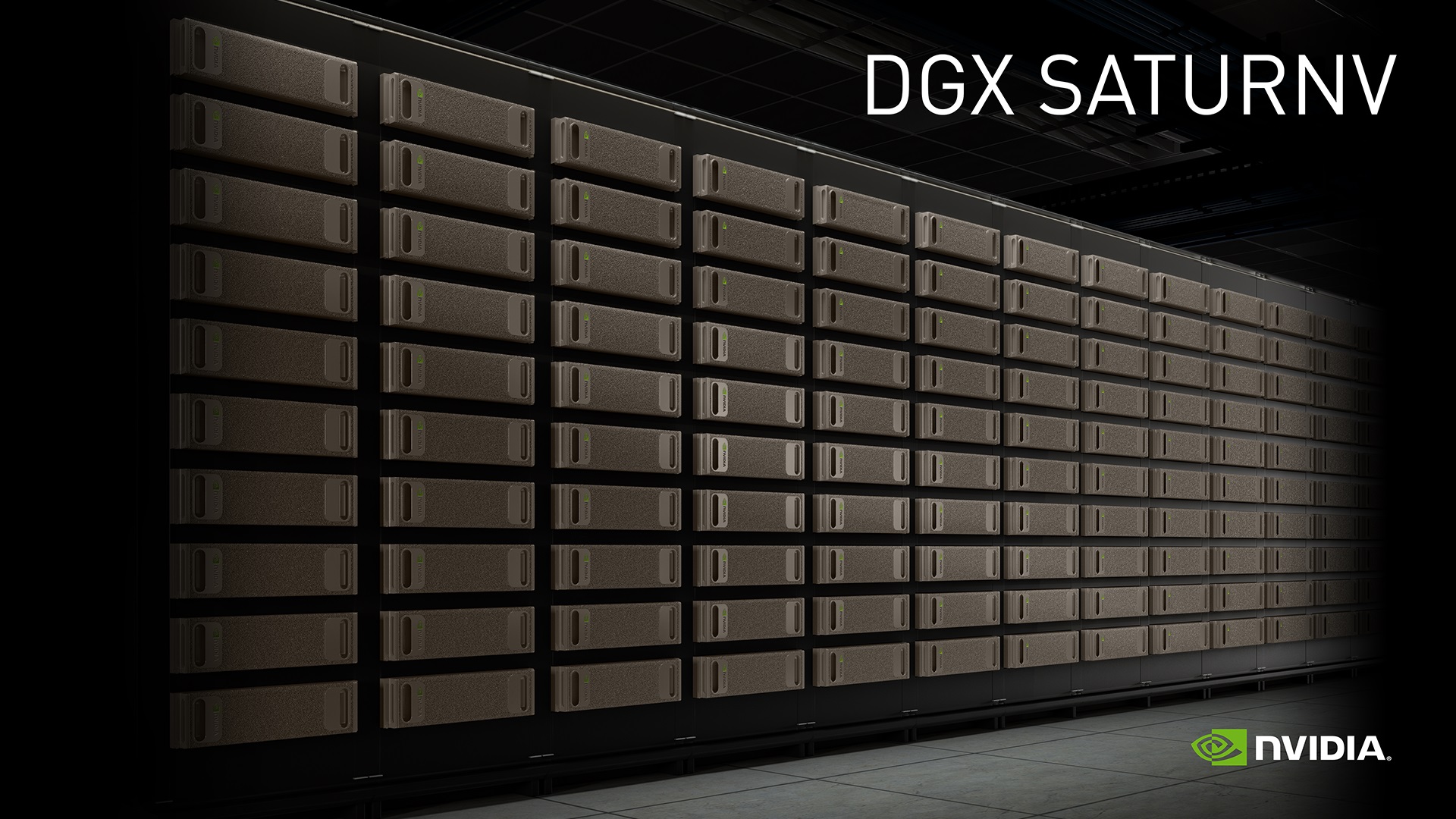 NVIDIA DGX SATURNV 以大幅領先優勢，成為全球最具效率超級電腦
