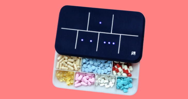 「該吃藥了！」EllieGrid智慧藥盒，讓藥物整理更加直覺