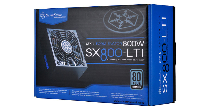 SFX-L 規格功率達 800W，SilverStone 推出 SST-SX800-LTI 電源供應器