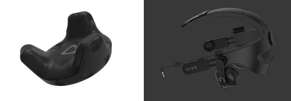 HTC 發表新 Vive 配件，可結合各種衣物 VIVE 移動定位器、VIVE 專屬頭戴式耳機