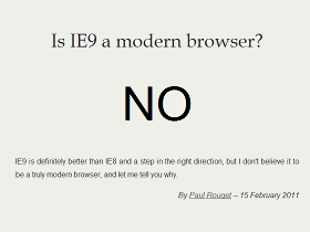 Mozilla：其實 IE9 沒有那麼先進