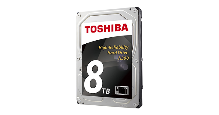 TOSHIBA強勢推出高效能8TB N300 NAS硬碟  搭載四大先銳技術  勢將震撼市場