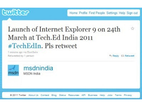 印度人洩密， IE9 正式版將在3月24日推出？