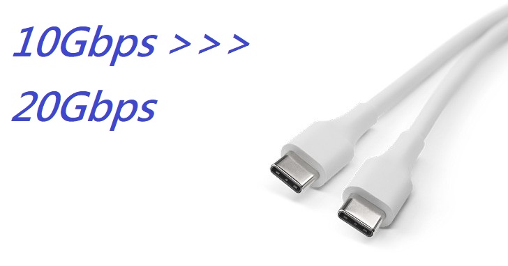 雙通道傳輸頻寬倍增至 20Gbps，USB 3.2 規範進入審查階段
