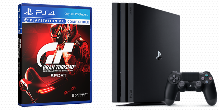 PS4 Pro「Gran Turismo Sport」同捆組即將開售，同場加映限量版 DUALSHOCK 4 手把