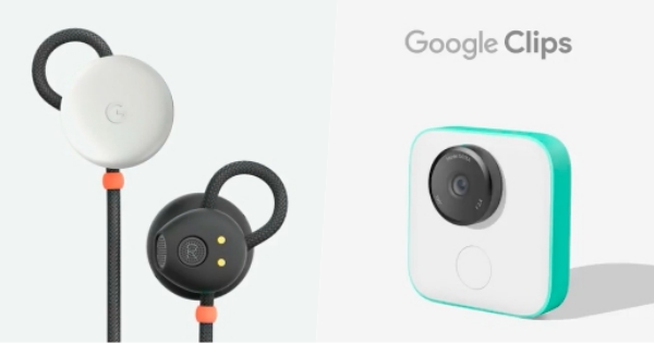 跟著 Pixel 2 一起現身的超智慧小耳機 Pixel Buds 以及 Google Clips 小相機