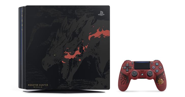 《魔物獵人：世界》空王者‧火龍特別設計款式 PS4 Pro，台灣發售日期與售價公佈！
