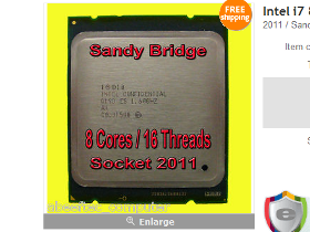 好CPU，不買嗎？ Sandy Bridge-E ES處理器現身eBay