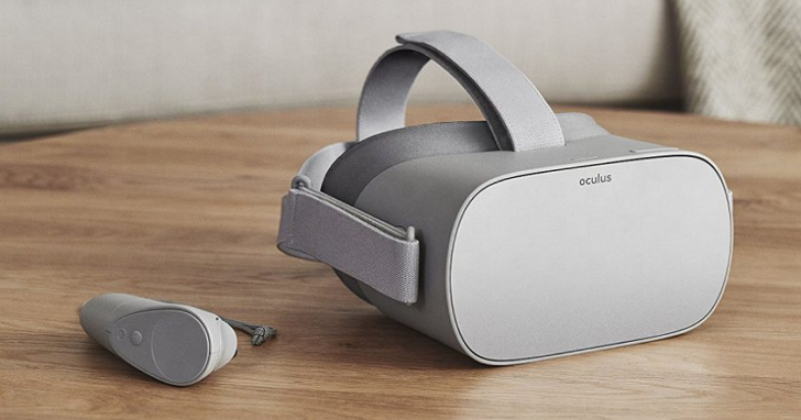 Facebook 開始銷售與小米合作的 Oculus Go 一體式VR裝置，售價199美元