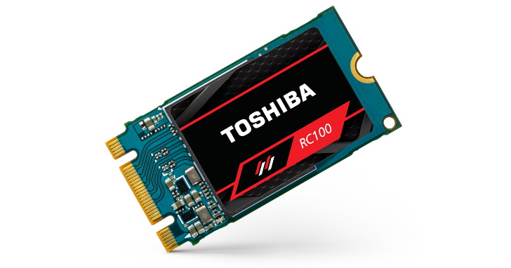Toshiba 借 OCZ 品牌之手，針對預算限制玩家推出採用 PCIe 3.0 x2 通道的 RC100 NVMe SSD