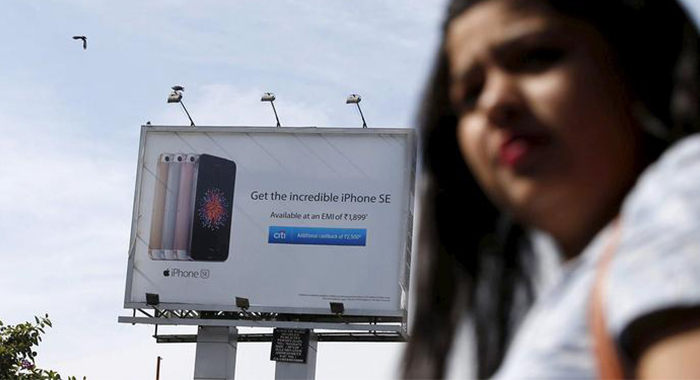 在全球第二大的智慧型手機市場，蘋果卻賣不出 100 萬台 iPhone