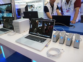 Computex 2011：Intel 用 Apple Mac 展示超高速 Thunderbolt