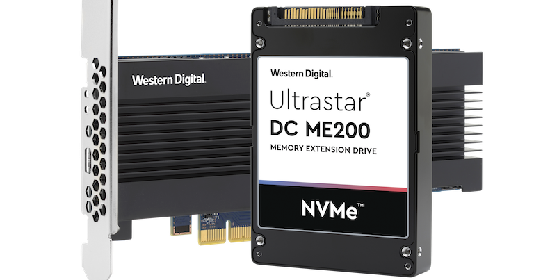 WD 瞄準記憶體內運算市場！首創 Ultrastar DC ME200 記憶體擴充硬碟