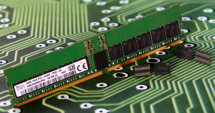 SK hynix 發表首款符合 JEDEC 標準 1Ynm DDR5 DIMM，單顆封裝 16Gb 達 DDR5-5200