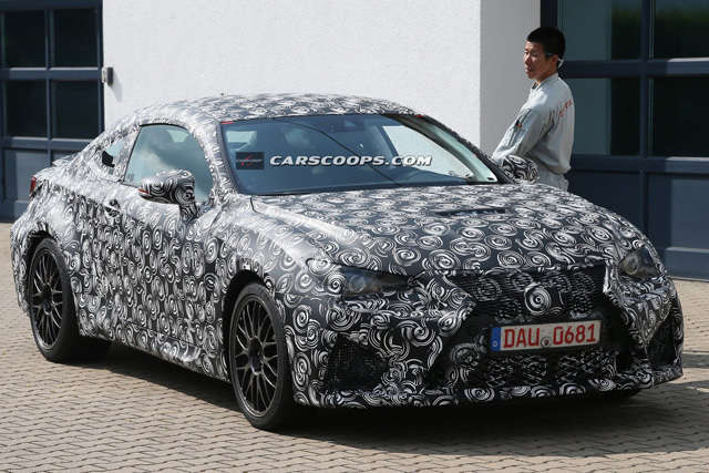 Lexus IS F Coupe首批間諜照曝光，準備要讓 BMW M4好看！