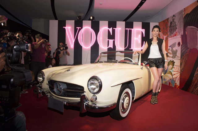 【2014 VOGUE Fashion’s Night Out全球購物夜】Mercedes-Benz 合作打造時尚設計藝術