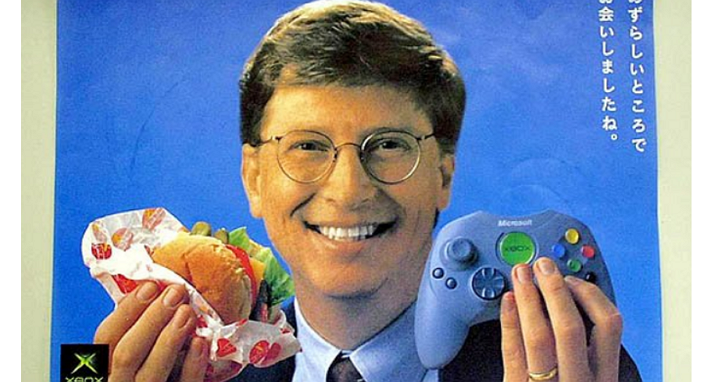 比爾‧蓋茲被人拍到深夜獨自排隊買漢堡，其實他根本就是美式漢堡的代言人吧！