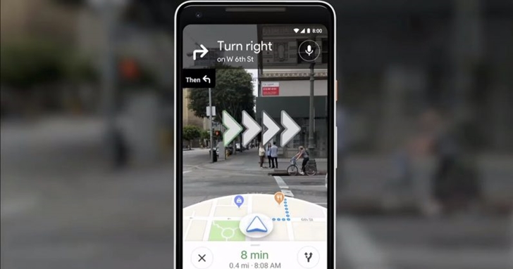 Google 地圖最新「AR 導航」功能實測出爐！結合實地街景、3D箭頭引導，是否真的讓你找路更輕鬆？