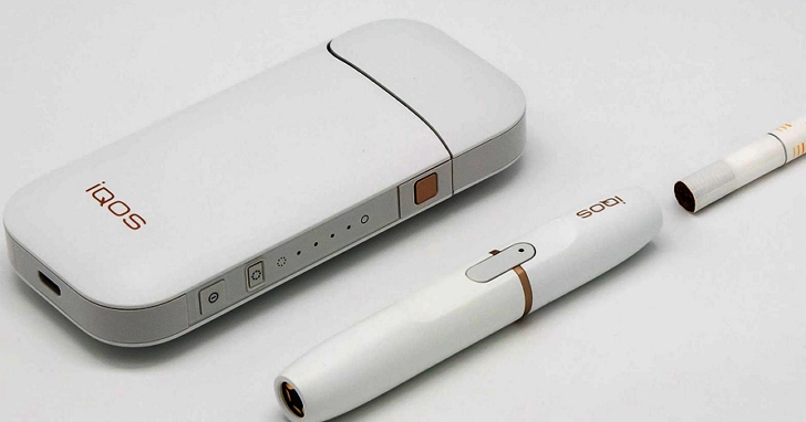 日本iQOS加熱式電子菸比較健康嗎？國民健康署：加熱式菸品與傳統菸品一樣，含尼古丁與有毒致癌物質