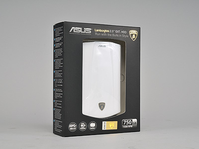 浪漫超跑， Asus Lamborghini USB 3.0 外接硬碟