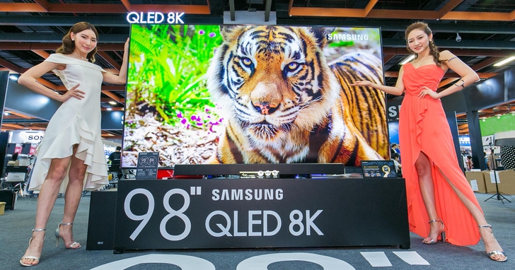 三星 98 吋 QLED 8K 電視在台亮相，售價近 200 萬元，專攻金字塔頂層用戶