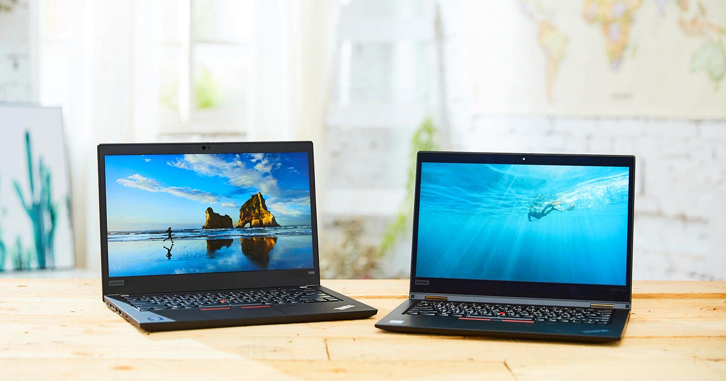 該選超值，還是選多功能？Lenovo ThinkPad T495 與 X390 Yoga 實際比一比！